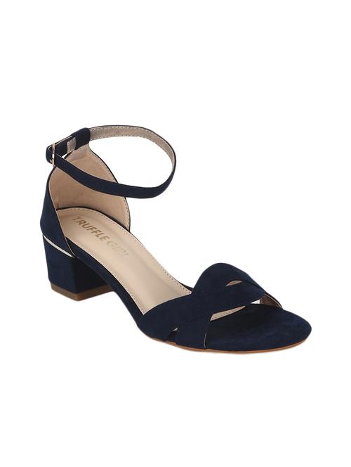 navy blue ankle strap sandal - 17300123 - Very Small Image - 1
