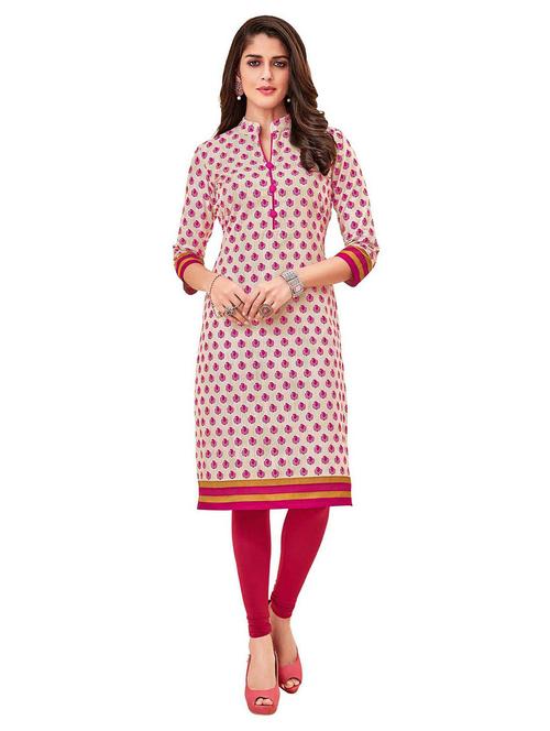 printed straight kurta - 17328195 - Very Small Image - 1