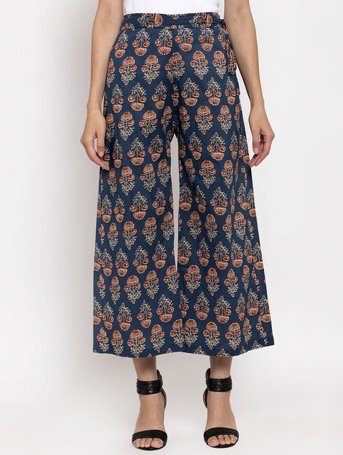 high rise flared palazzo  - 17336016 - Very Small Image - 1