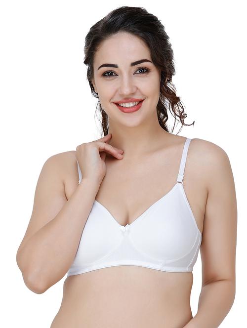 bow patch t-shirt bra  - 17336114 - Very Small Image - 1