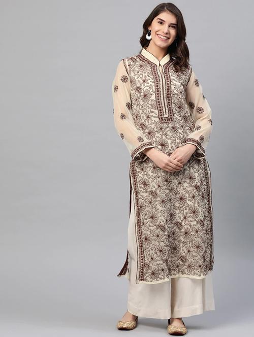 Women's Straight Kurta - 17336763 - Very Small Image - 1