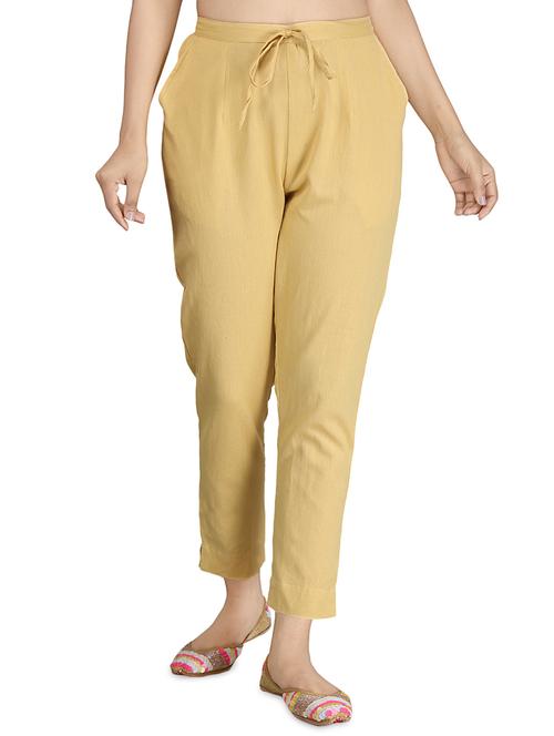 tie front peg trousers  - 17337545 - Very Small Image - 1