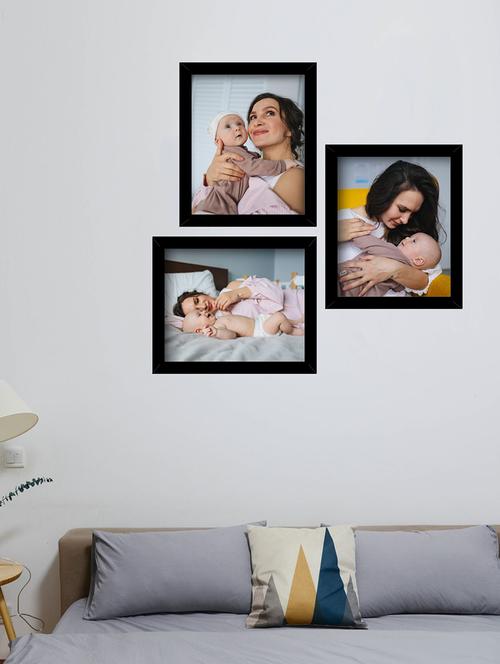 wood framed with acrylic glass photo frame (pack of 3) - 17337969 - Very Small Image - 1