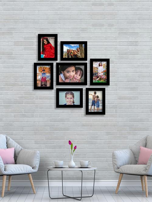 wood framed with acrylic glass photo frame (pack of 7) - 17337986 - Very Small Image - 1