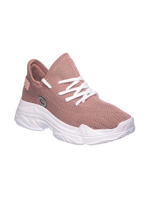 pink lace-up sneakers - 17341547 - Very Small Image - 1