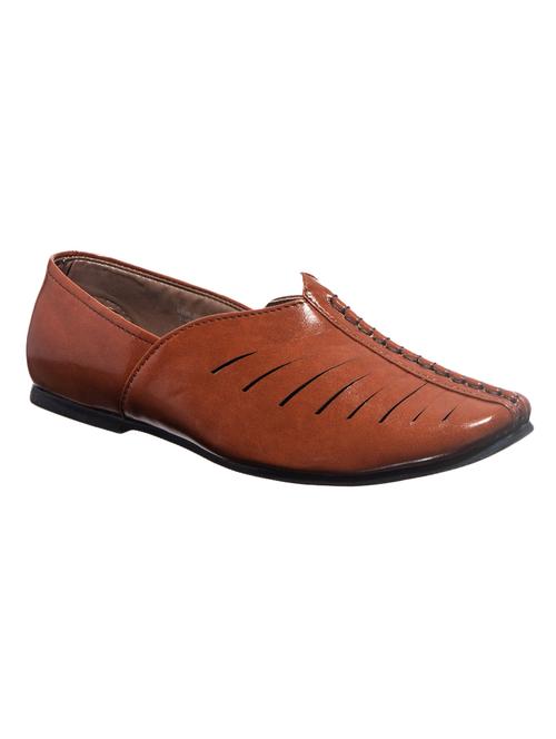 brown slip on jutis - 17341550 - Very Small Image - 1