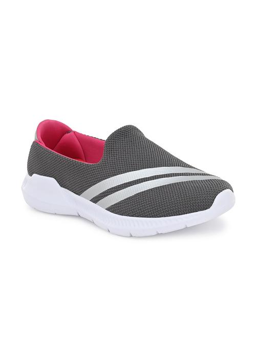 grey slip on sports shoes - 17342147 - Very Small Image - 1