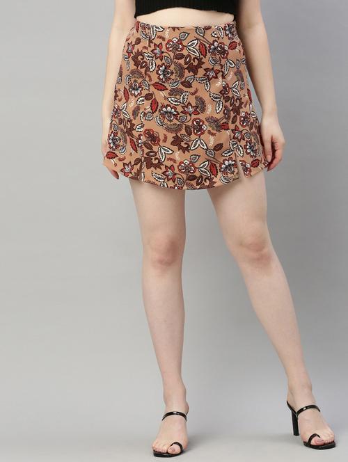 floral a-line skirt  - 17345592 - Very Small Image - 1