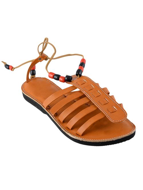 brown back strap sandals - 17349216 - Very Small Image - 1