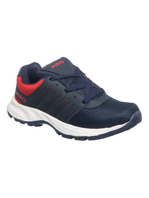 navy lace up sport shoes - 17352921 - Very Small Image - 1