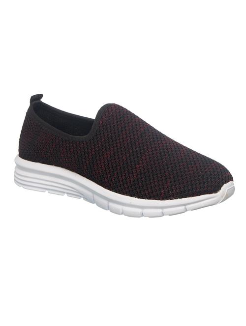 black slip on  sport shoe - 17352930 - Very Small Image - 1