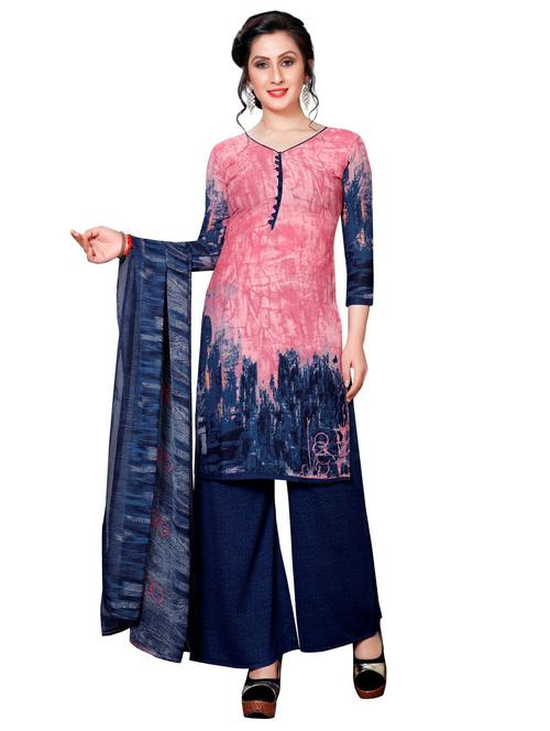 printed unstitched suit - 17354917 - Very Small Image - 1