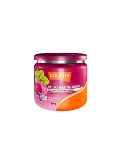 "lolane natura hair treatment for preventing hair fall from damaged hair +beetroot extracts 100g - 17357782 - Very Small Image - 1