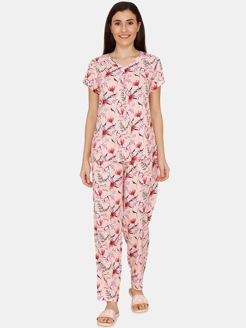 printed pyjama nightwear set  - 17361174 - Very Small Image - 1