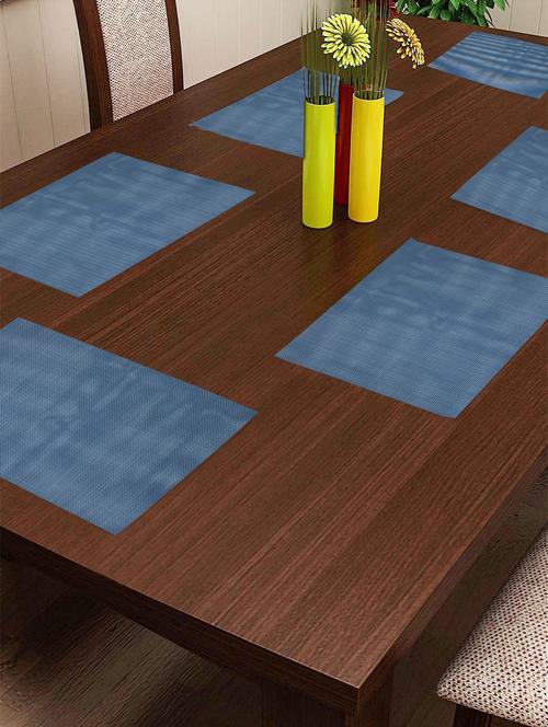dining table mats easily washable & extra durable (set of 6 pieces) - 17363414 - Very Small Image - 1