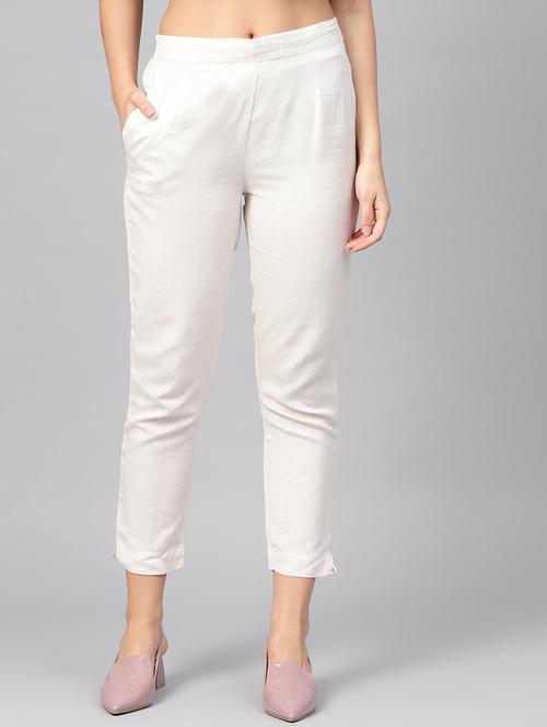 mid rise pleated trouser  - 17370330 - Very Small Image - 1