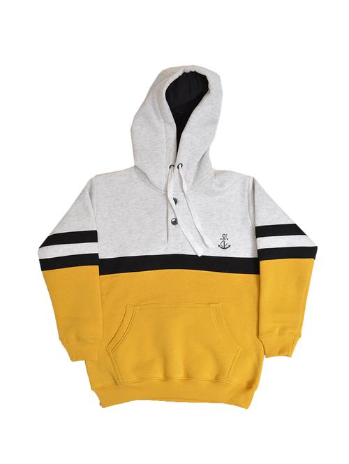 color block fleece sweatshirt - 17370373 - Very Small Image - 1