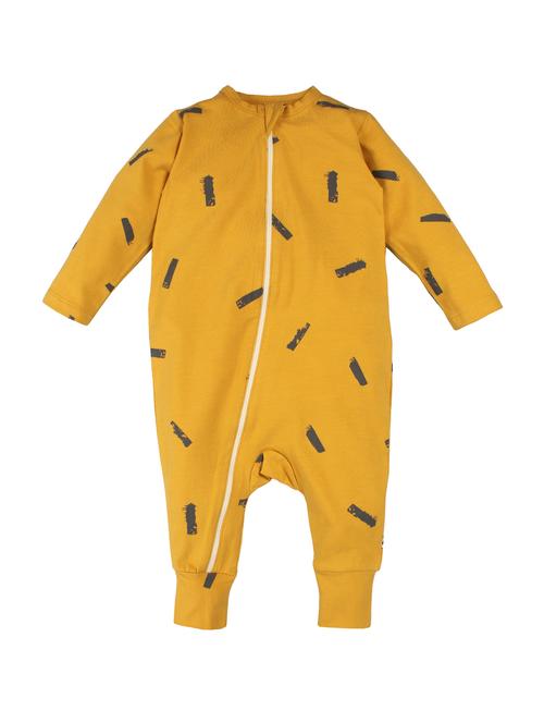yellow cotton rompers onesies - 17372065 - Very Small Image - 1
