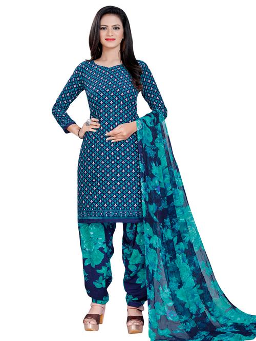 printed unstitched suit - 17376540 - Very Small Image - 1