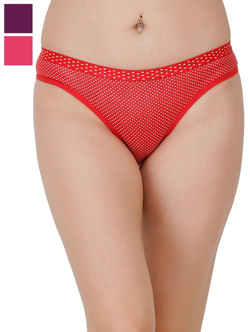 set of 3 polka dot bikini panty  - 17376718 - Very Small Image - 1