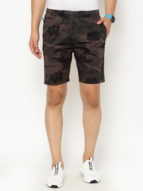 brown camouflage cargo short - 17376769 - Very Small Image - 1