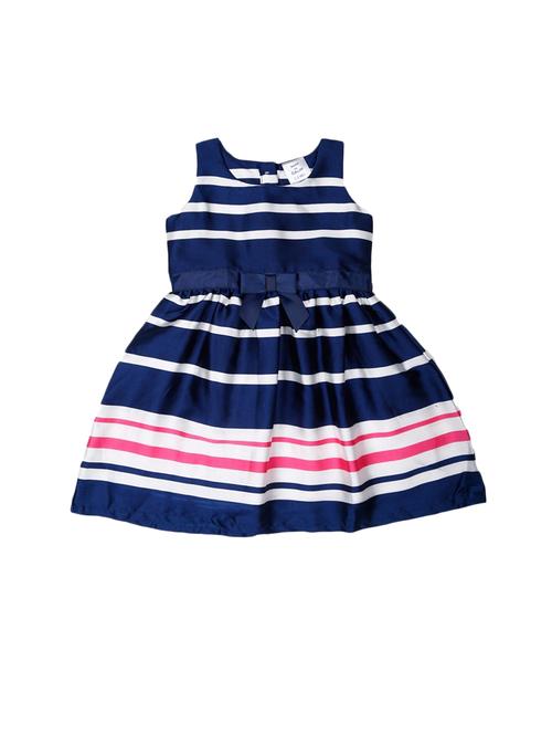blue striped frock - 17377374 - Very Small Image - 1