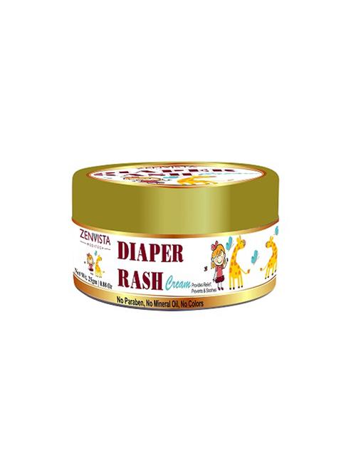 diaper rash cream provide relief from rashes / help to moisturize baby smooth skin/ with chamomilla and jojoba - 25gm - 17377709 - Very Small Image - 1