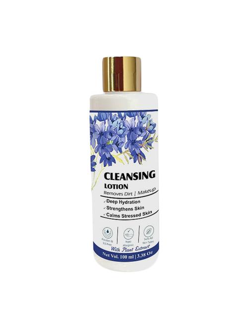 hydrating cleanser cleaning lotion with plant extract aloe vera, milk extracts for all skin types - 17377714 - Very Small Image - 1