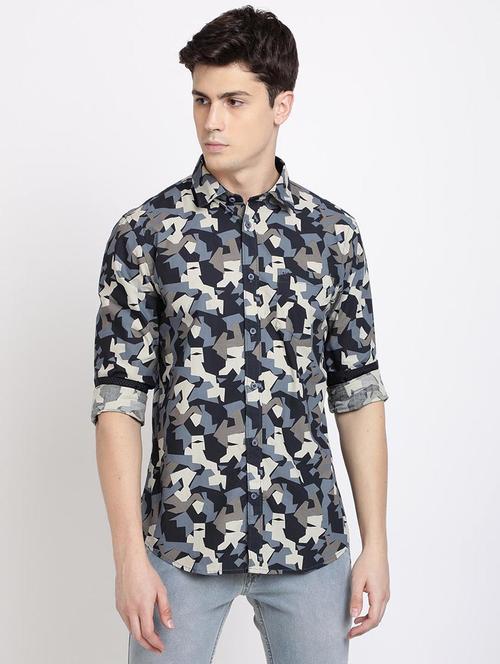 multi colored printed casual shirt - 17378897 - Very Small Image - 1