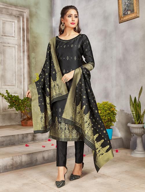 self design unstitched suit - 17380612 - Very Small Image - 1