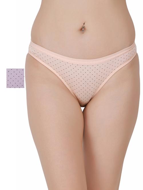 set of 2 polka dot bikini panty - 17381349 - Very Small Image - 1