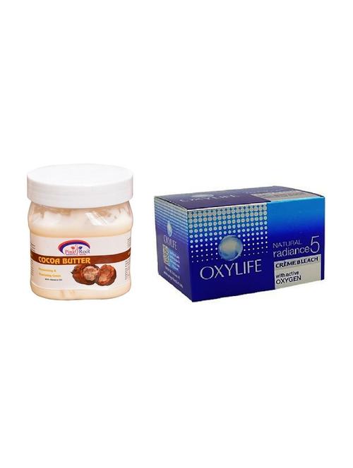 pink root cocoa butter cream 500ml with oxylife crème bleach natural radiance5 - 17384563 - Very Small Image - 1