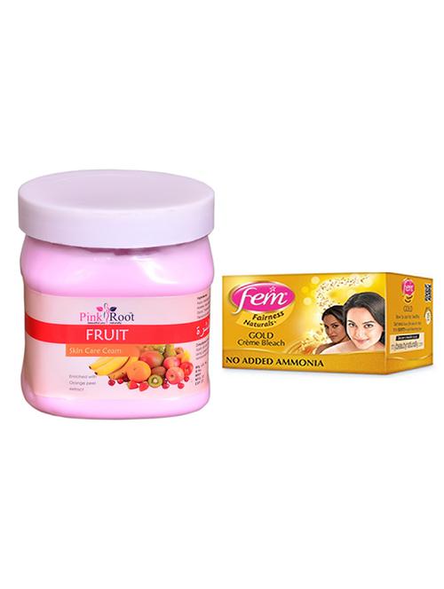pink root fruit skin cream 500ml with fem gold bleach - 17384875 - Very Small Image - 1