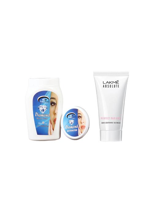 pink root diamond bleach 1 kg with lakme absolute face wash - 17385264 - Very Small Image - 1