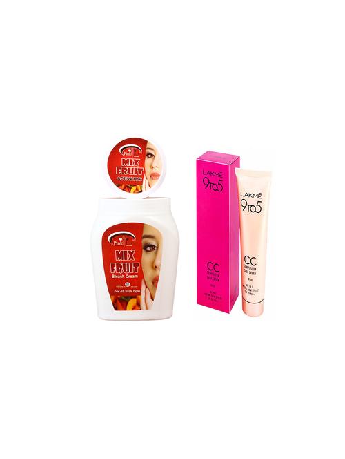 pink root fruit bleach 1kg with lakme 9to5 cc cream - 17385282 - Very Small Image - 1