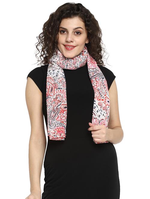 pink viscose stole - 17388529 - Very Small Image - 1