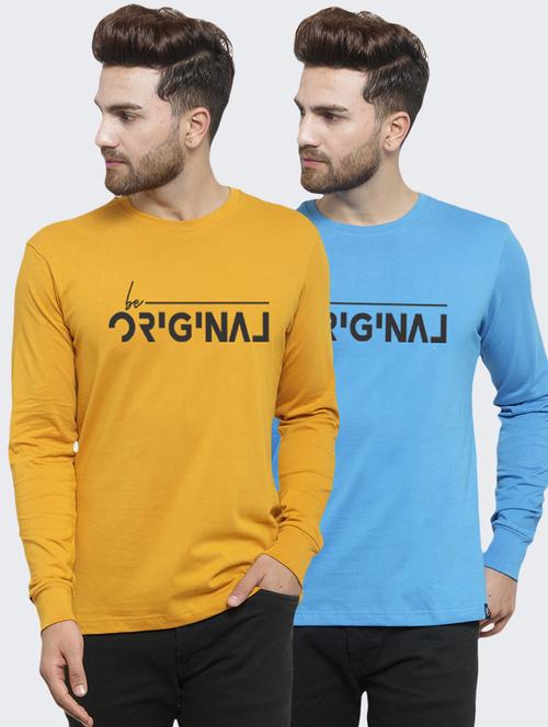 multi colored printed t-shirts combo - 17389564 - Very Small Image - 1