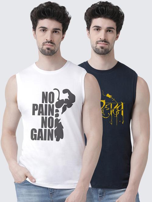 multi colored printed t-shirts combo - 17389727 - Very Small Image - 1