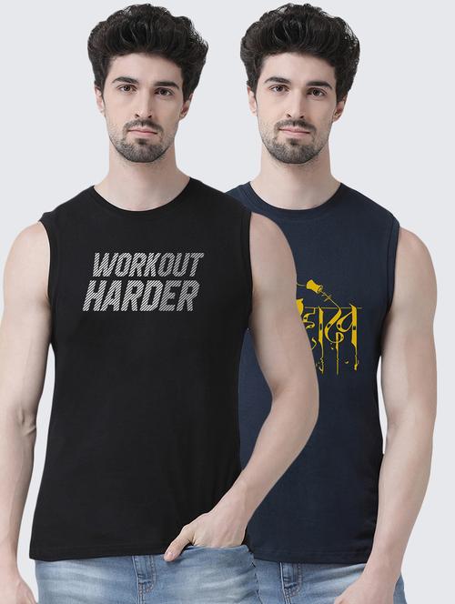 multi colored printed t-shirts combo  - 17389908 - Very Small Image - 1