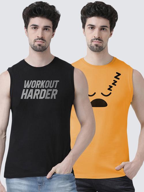 multi colored printed t-shirts combo  - 17390076 - Very Small Image - 1