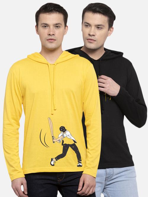 multi colored printed t-shirts combo - 17390186 - Very Small Image - 1