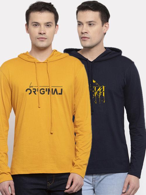 multi colored printed t-shirts combo - 17390190 - Very Small Image - 1