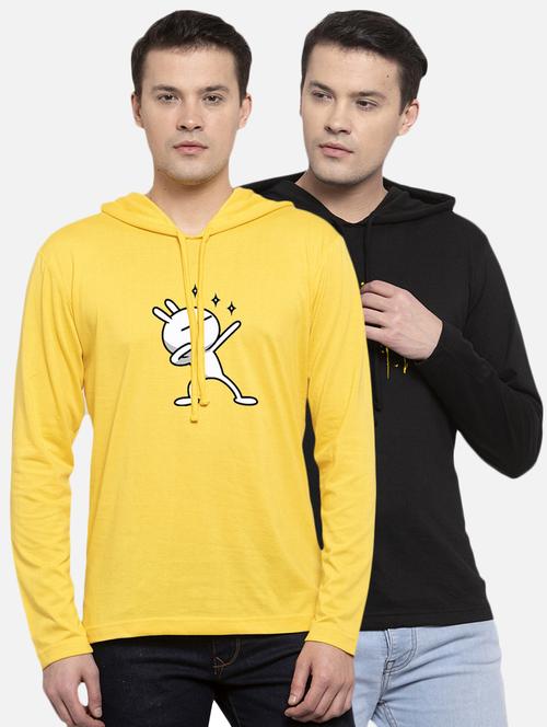 multi colored printed t-shirts combo - 17390197 - Very Small Image - 1