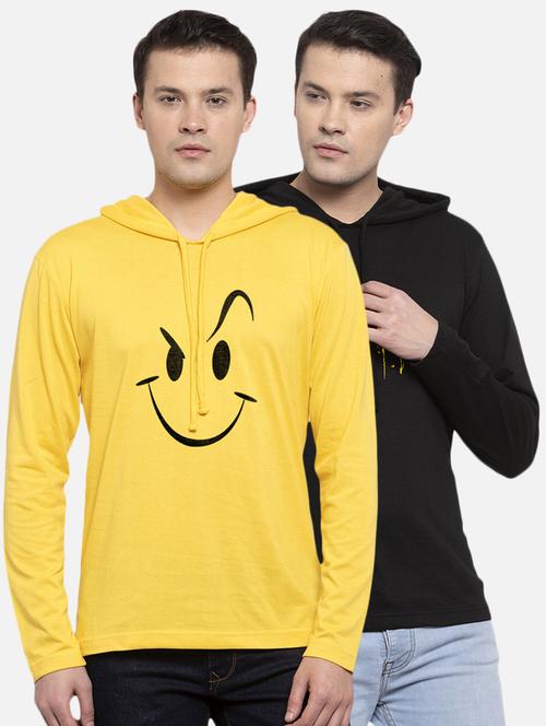 multi colored printed t-shirts combo - 17390218 - Very Small Image - 1