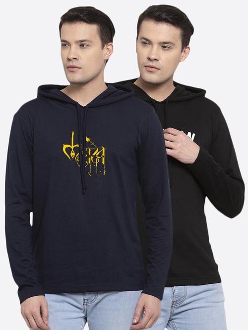 multi colored printed t-shirts combo - 17390259 - Very Small Image - 1