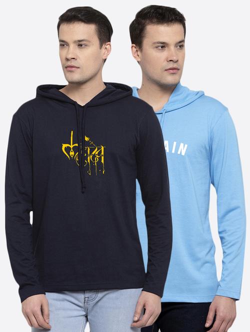 multi colored printed t-shirts combo - 17390261 - Very Small Image - 1