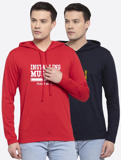 multi colored printed t-shirts combo - 17390270 - Very Small Image - 1