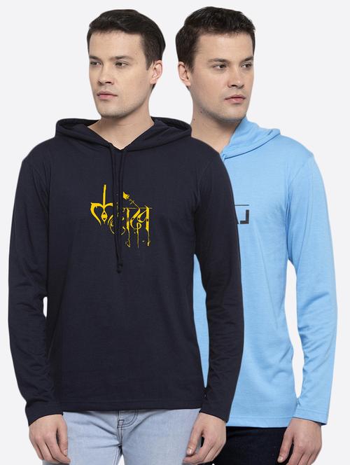 multi colored printed t-shirts combo - 17390279 - Very Small Image - 1