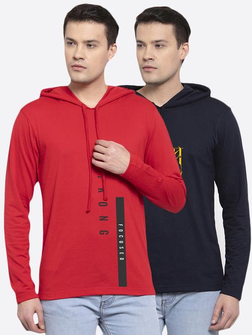 multi colored printed t-shirts combo - 17390285 - Very Small Image - 1