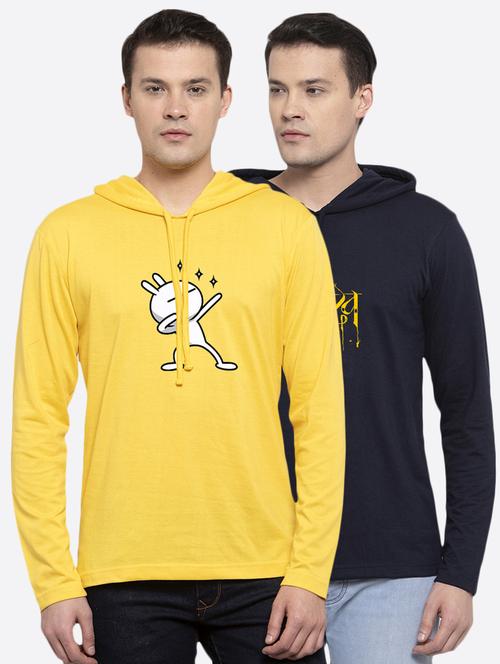 multi colored printed t-shirts combo - 17390316 - Very Small Image - 1